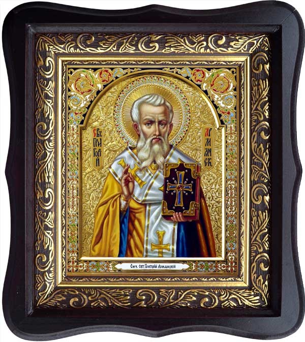 

Григорий Армянский, просветитель Великой Армении, Священномученик. Икона на холсте.