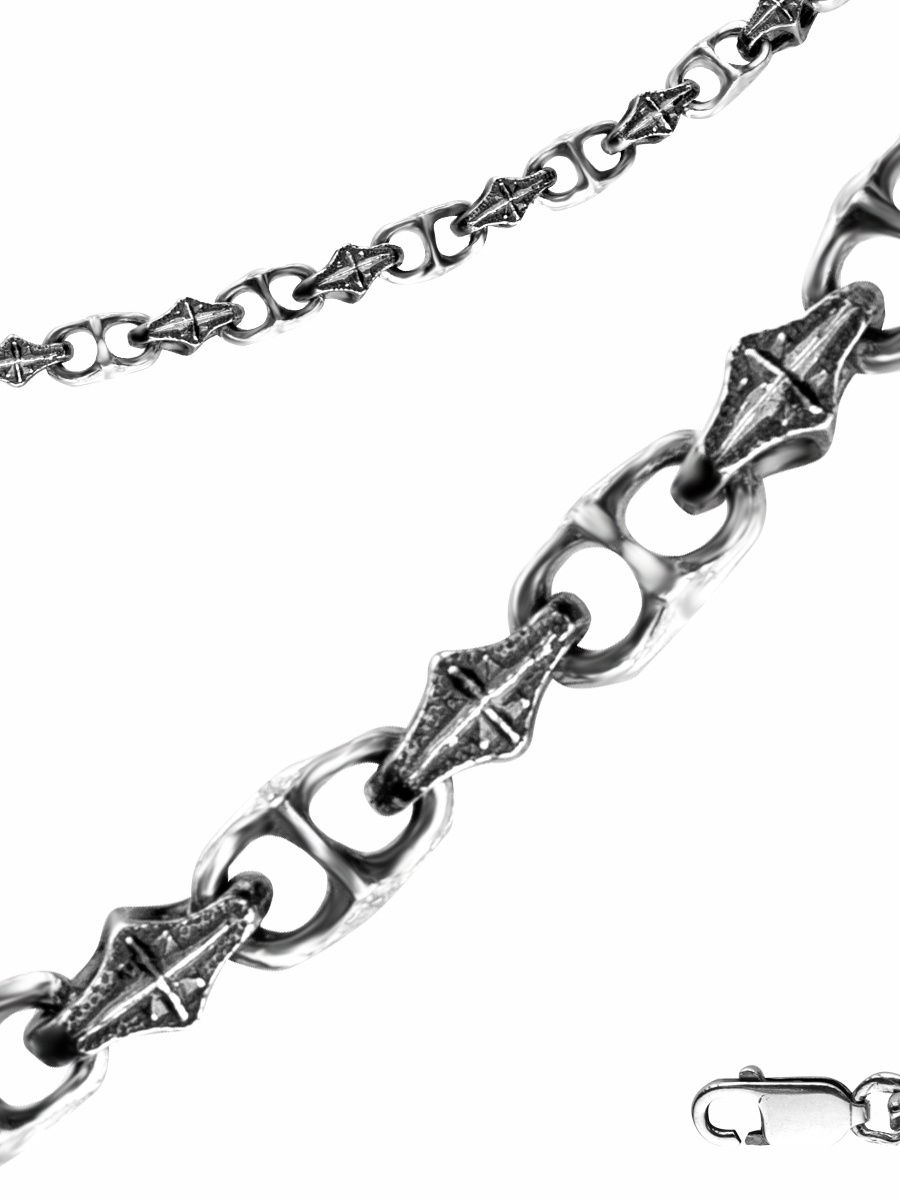 

Цепочка мужская TOP CRYSTAL Северная венеция из серебра, 50 см, 40362451