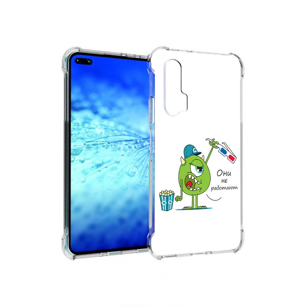 

Чехол MyPads Tocco для Huawei View 30 Pro Очки не работают (PT145237.17.129), Прозрачный, Tocco