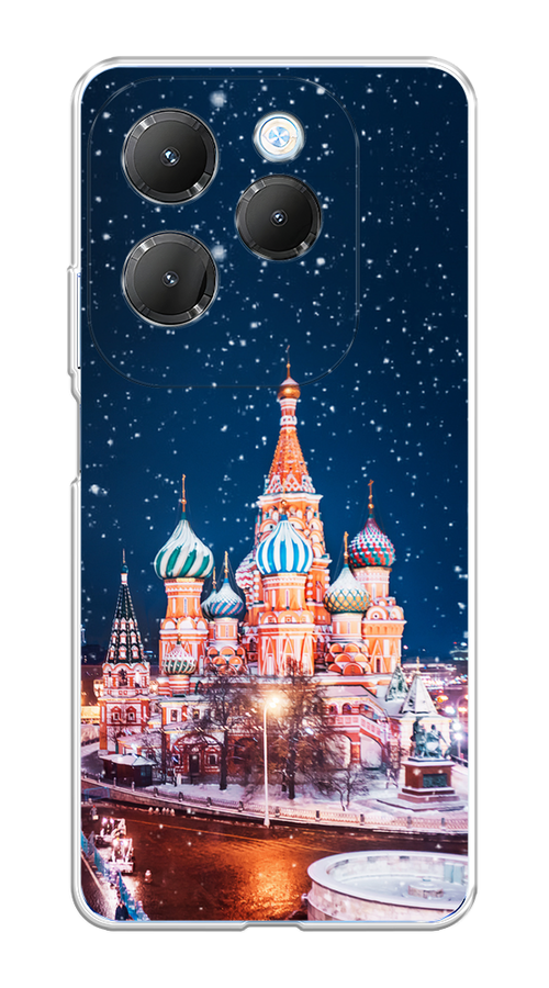 

Чехол на Infinix HOT 40/40 Pro "Москва 1", Коричневый;синий;белый, 3105350-1