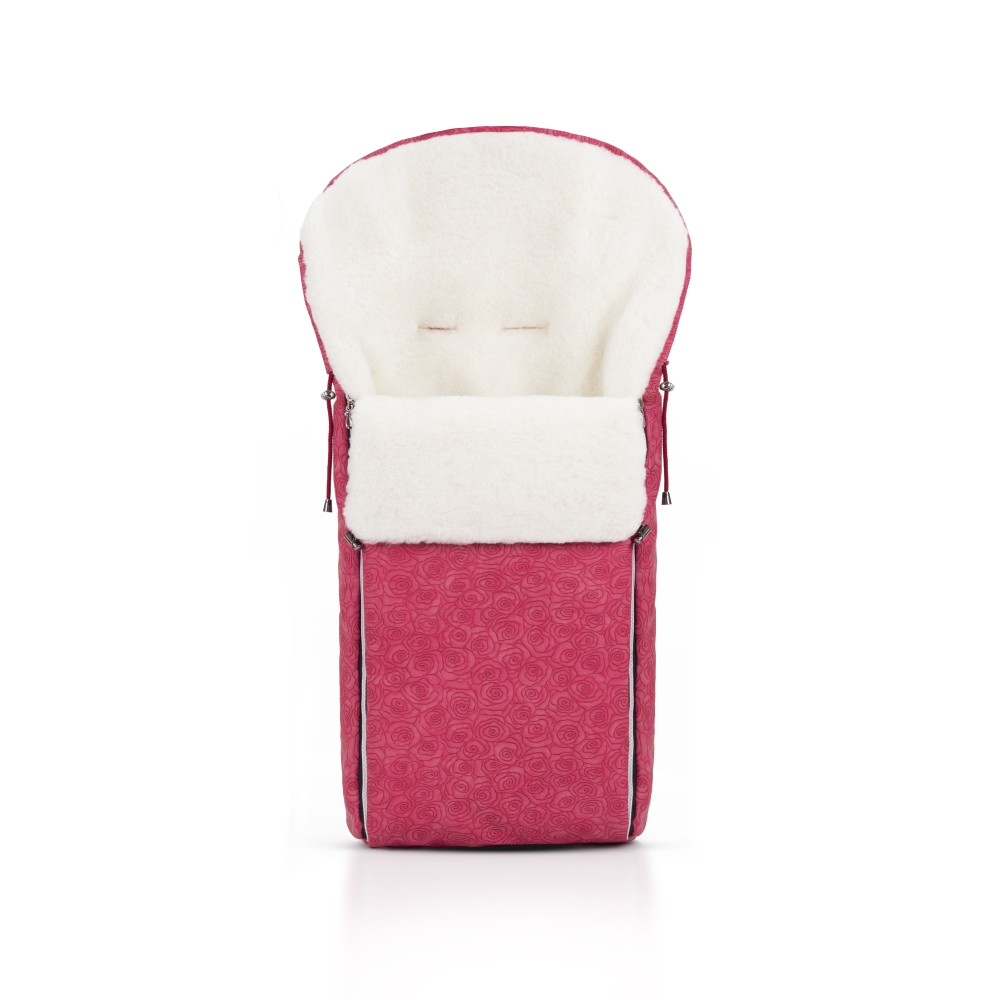 Конверт в коляску Beatrice Bambini Fiori, Pink конверт для новорожденных на молнии kaiser iglu thermo fleece pink 6570837
