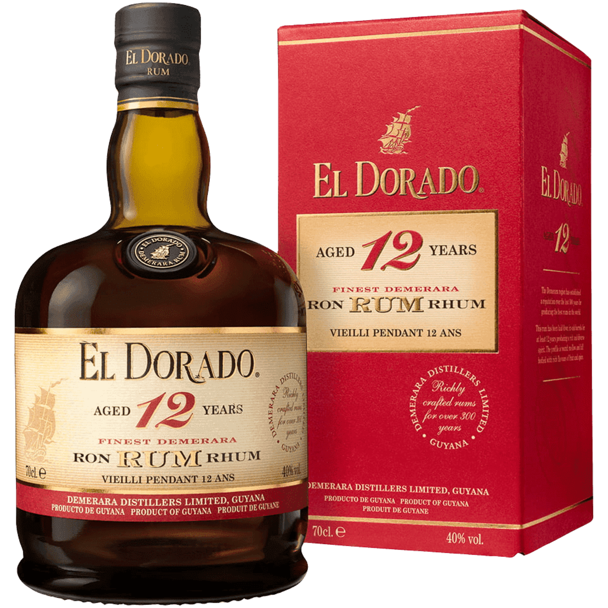 

Ром El Dorado 12 лет 0,7 л в подарочной упаковке