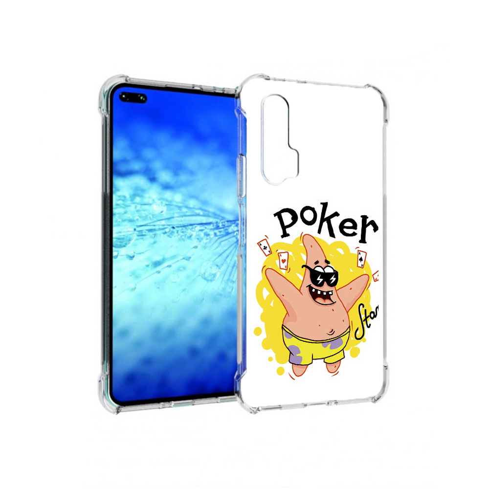 

Чехол MyPads Tocco для Huawei View 30 Pro Патрик (PT145237.17.133), Прозрачный, Tocco