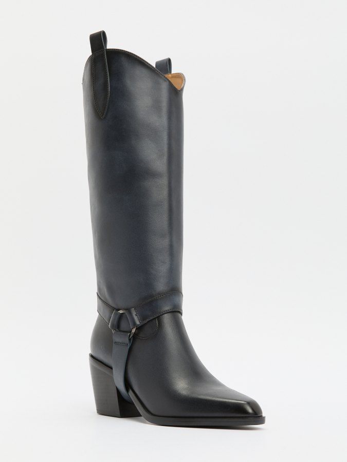 

Сапоги женские Tendance CLF783B-04 синие 39 EU, Синий, CLF783B-04