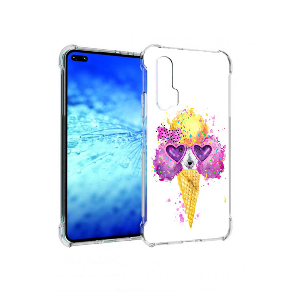 Чехол MyPads Tocco для Huawei View 30 Pro Рожок (PT145237.17.146)