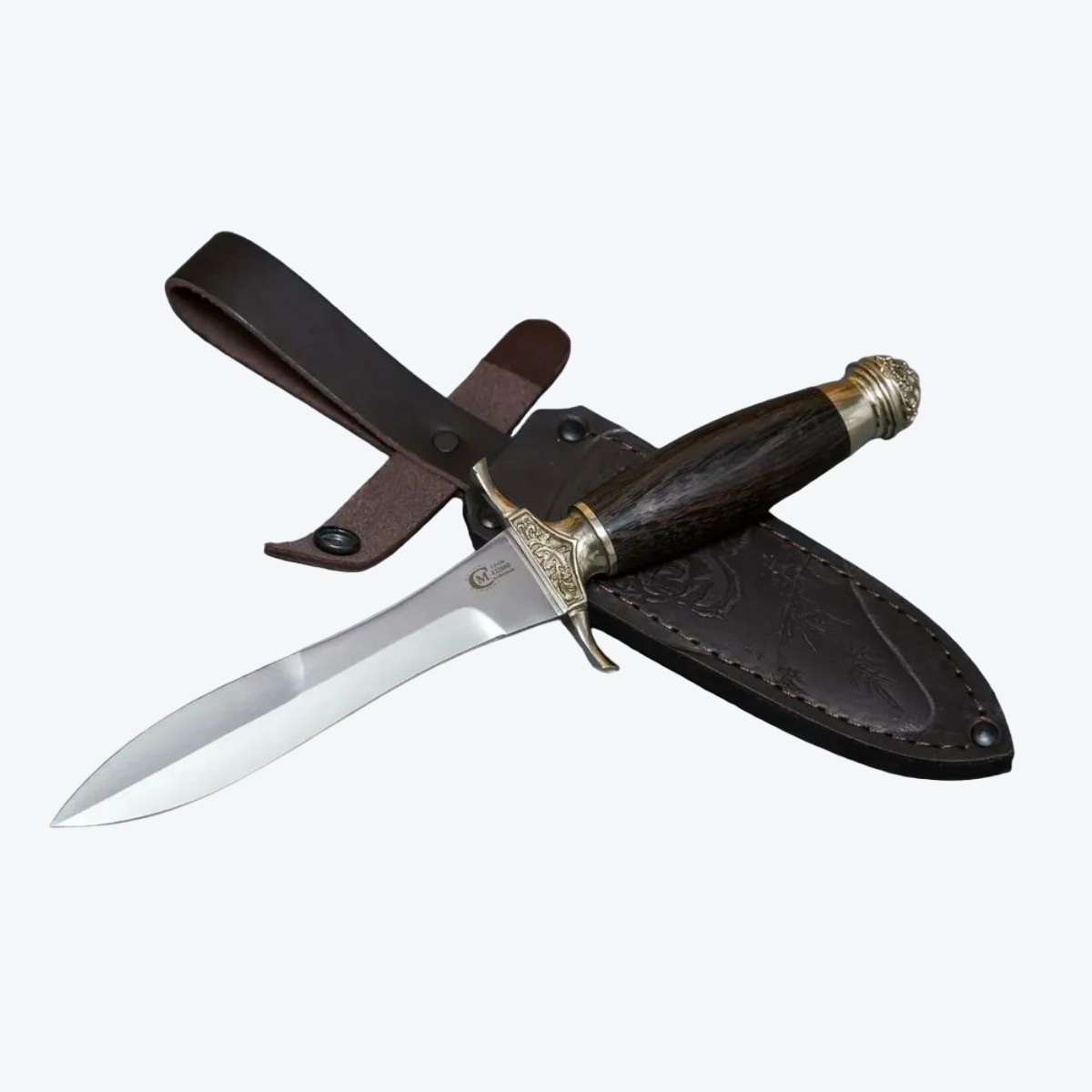 Нож Мастерская Семина Адмирал сталь Х12МФ рукоять венге 16000₽