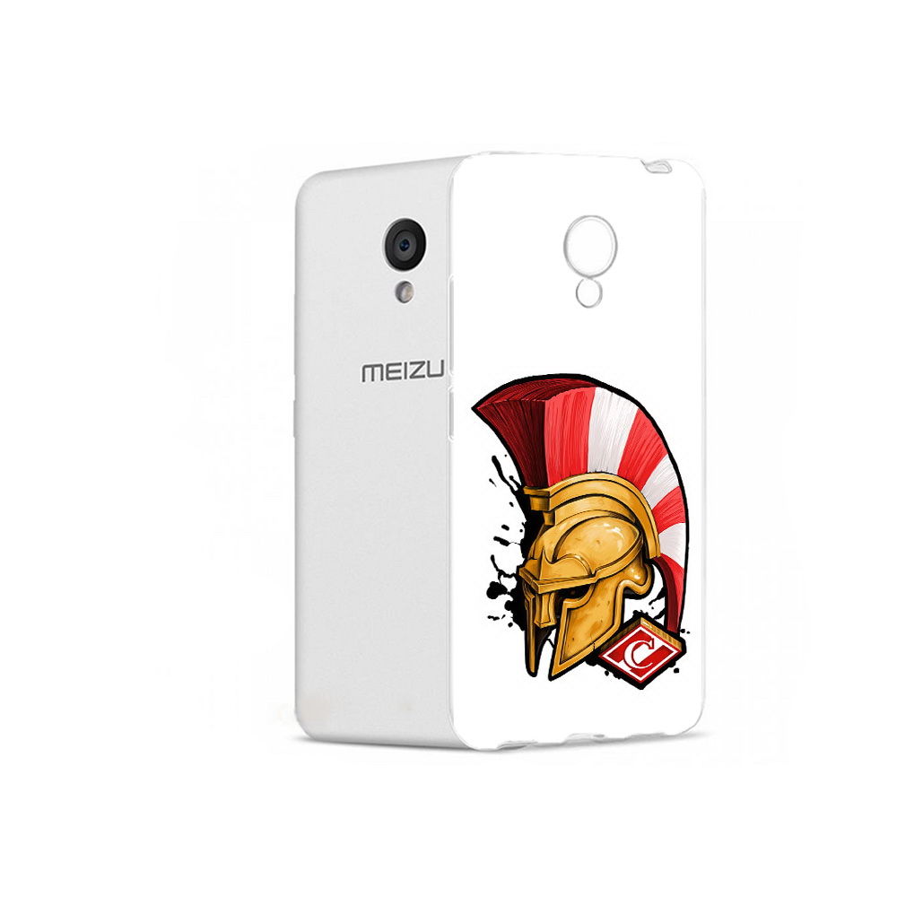 

Чехол MyPads Tocco для Meizu M5 ФК спартак шлем (PT62224.82.185), Прозрачный, Tocco