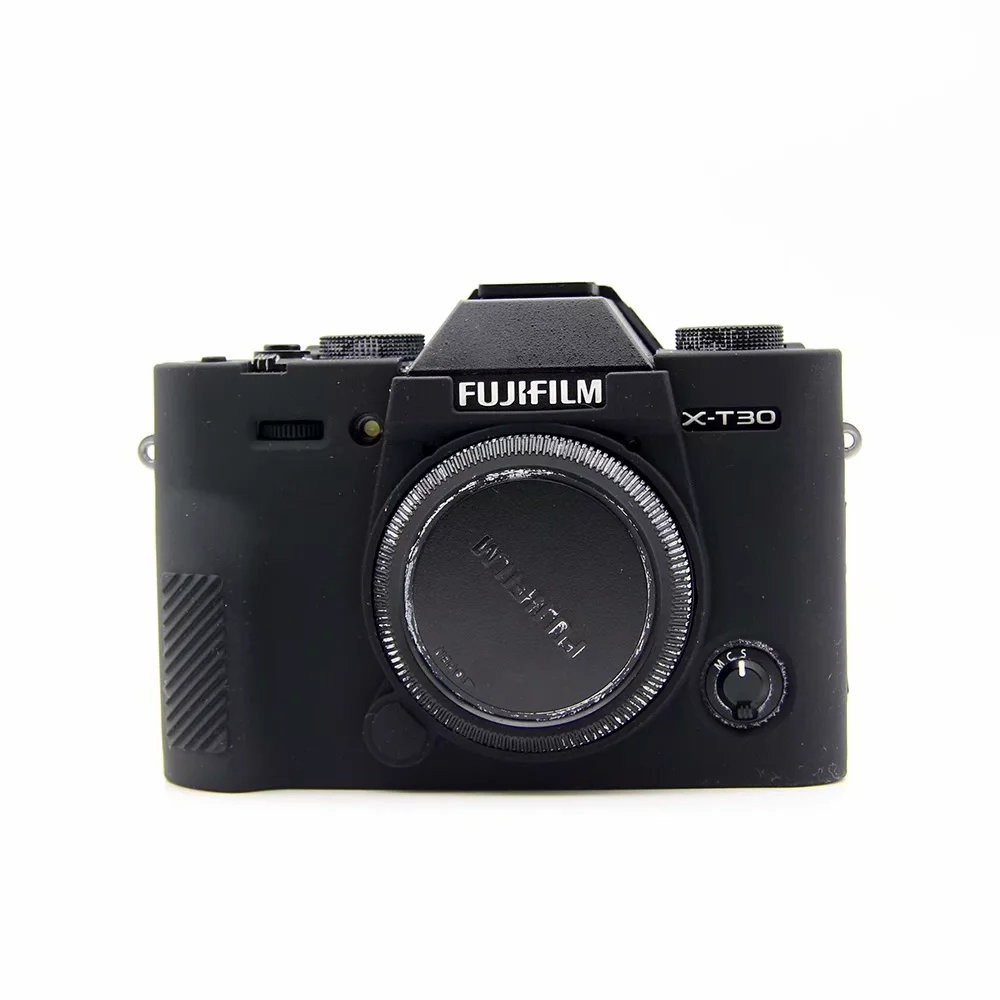 Силиконовый чехол MyPads для фотоаппарата Fujifilm X-T30/ XT30 черный