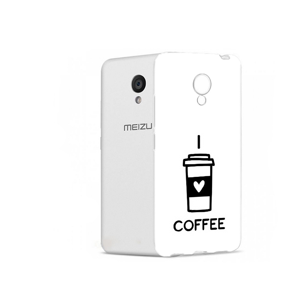 

Чехол MyPads Tocco для Meizu M5 Я люблю кофе (PT62224.82.206), Прозрачный, Tocco