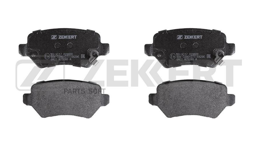 

Тормозные колодки ZEKKERT BS3017