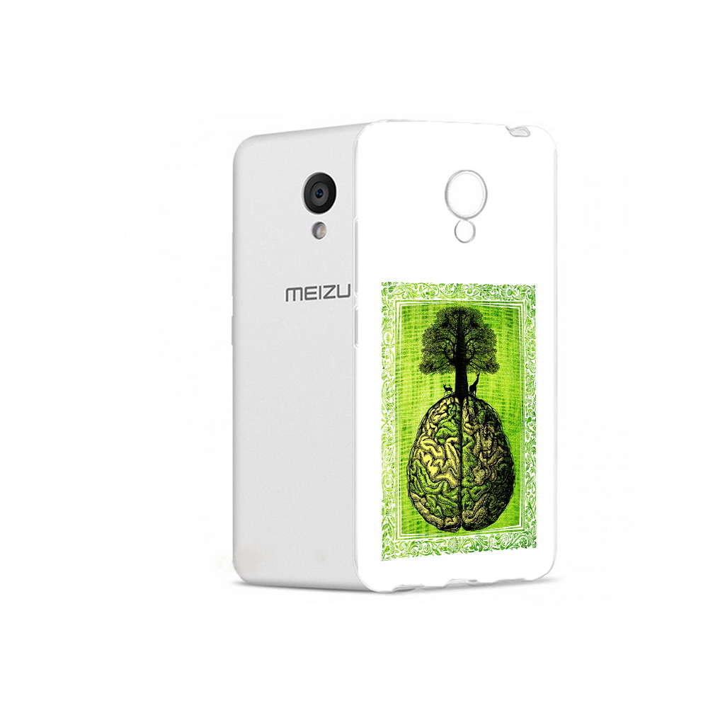 

Чехол MyPads Tocco для Meizu M5 абстракция здоровый мозг (PT62224.82.211), Прозрачный, Tocco
