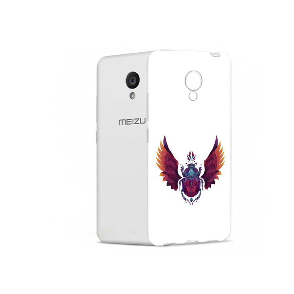 

Чехол MyPads Tocco для Meizu M5 алмазный скоробей (PT62224.82.219), Прозрачный, Tocco