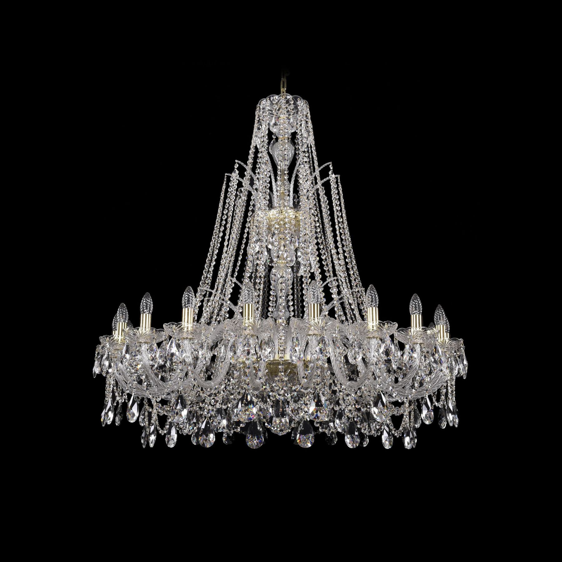 фото Хрустальная люстра 1411/20/400/xl-120 g bohemia ivele crystal