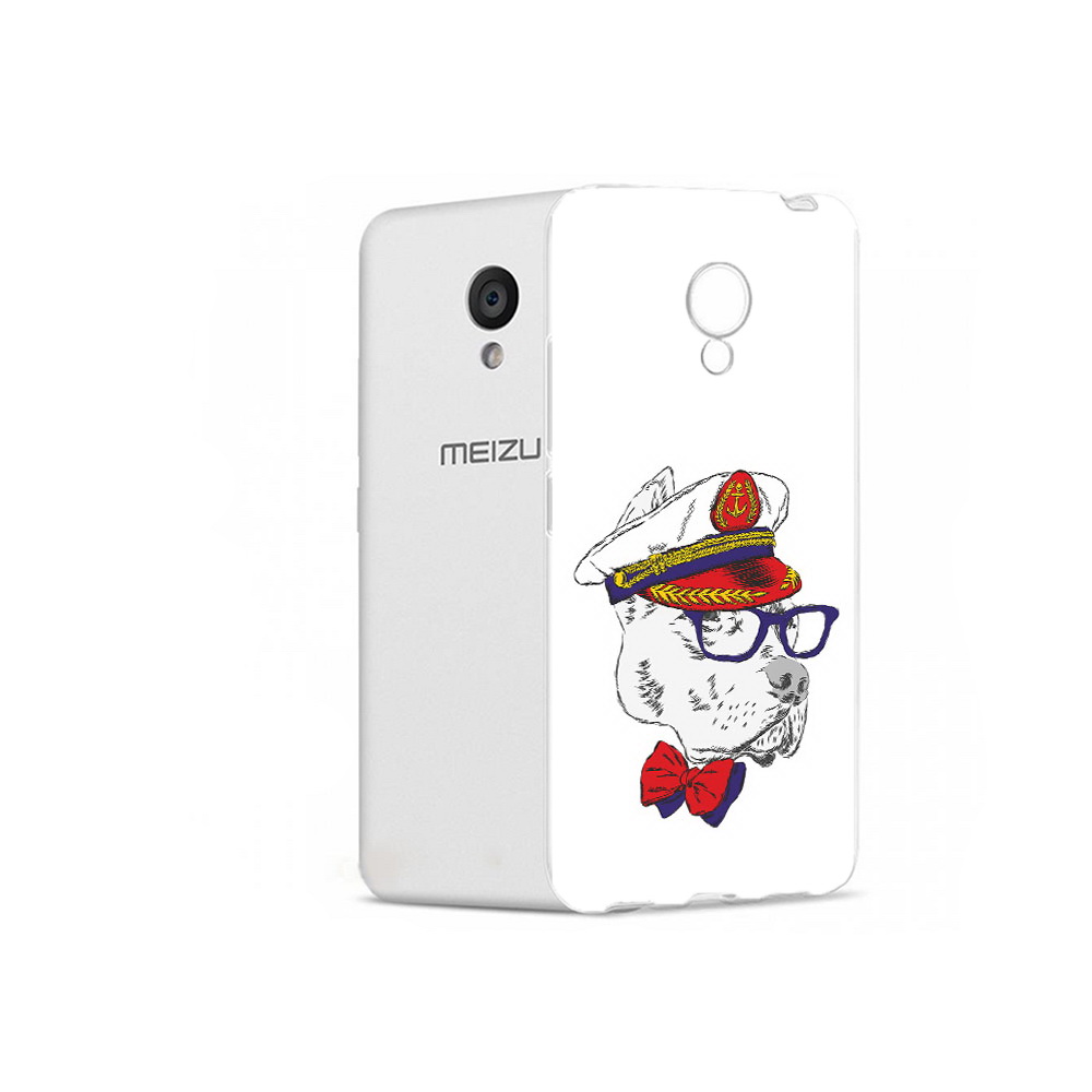 

Чехол MyPads Tocco для Meizu M5 бульдог (PT62224.82.251), Прозрачный, Tocco