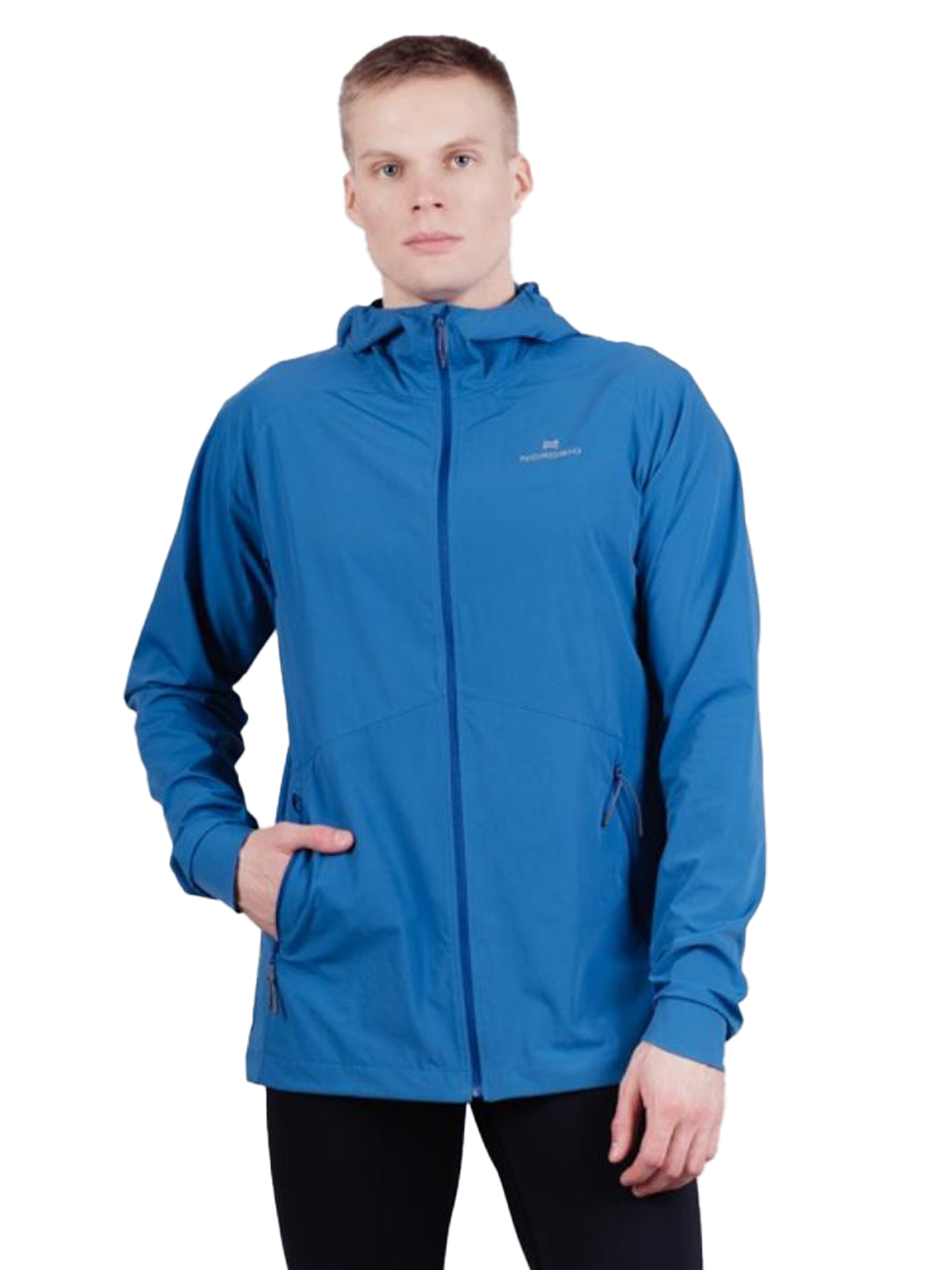 фото Спортивная куртка мужская nordski pro energy голубая 50