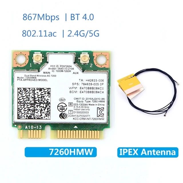

Приемник Wi-Fi NoBrand PCI-e 802.11ac