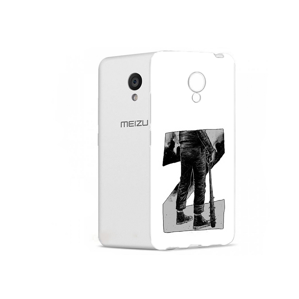 

Чехол MyPads Tocco для Meizu M5 воин черно белый (PT62224.82.265), Tocco