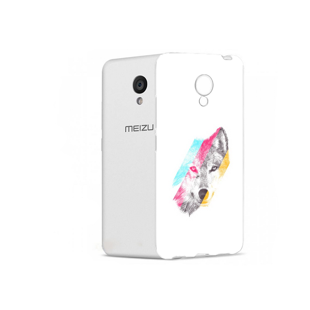 

Чехол MyPads Tocco для Meizu M5 волк градиент (PT62224.82.268), Прозрачный, Tocco