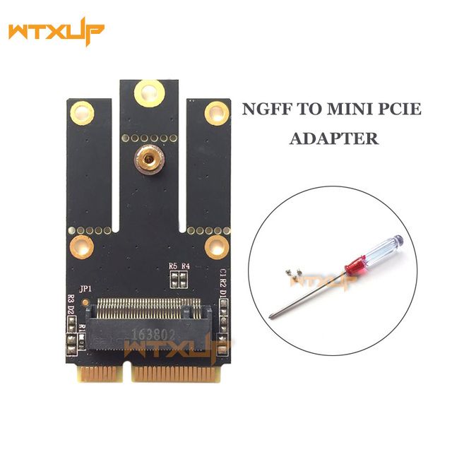 Мини-адаптер WTXUP A + E key M.2 NGFF