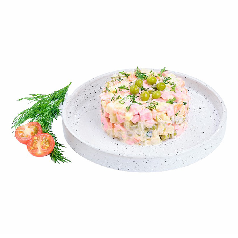 

Салат Оливье +-200 г