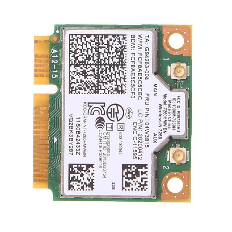 

Приемник Wi-Fi NoBrand Mini PCI-e 802.11a; 802.11g; 802.11n, Зеленый;белый