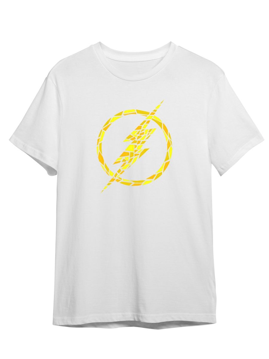 

Футболка унисекс СувенирShop Flash/Флэш/DC 2 белая 2XL (52-54), Белый, "Flash/Флэш/DC" 2