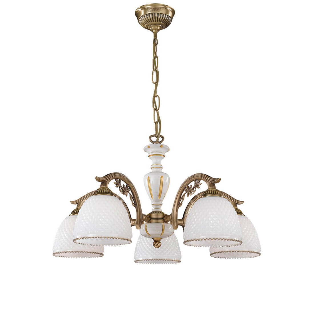 

Люстра подвесная Reccagni Angelo L 8606/5 rosa 8606, L 8606/5 rosa 8606