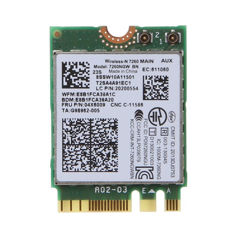 

Приемник Wi-Fi NoBrand Mini PCI-e 802.11a; 802.11g, Зеленый;белый