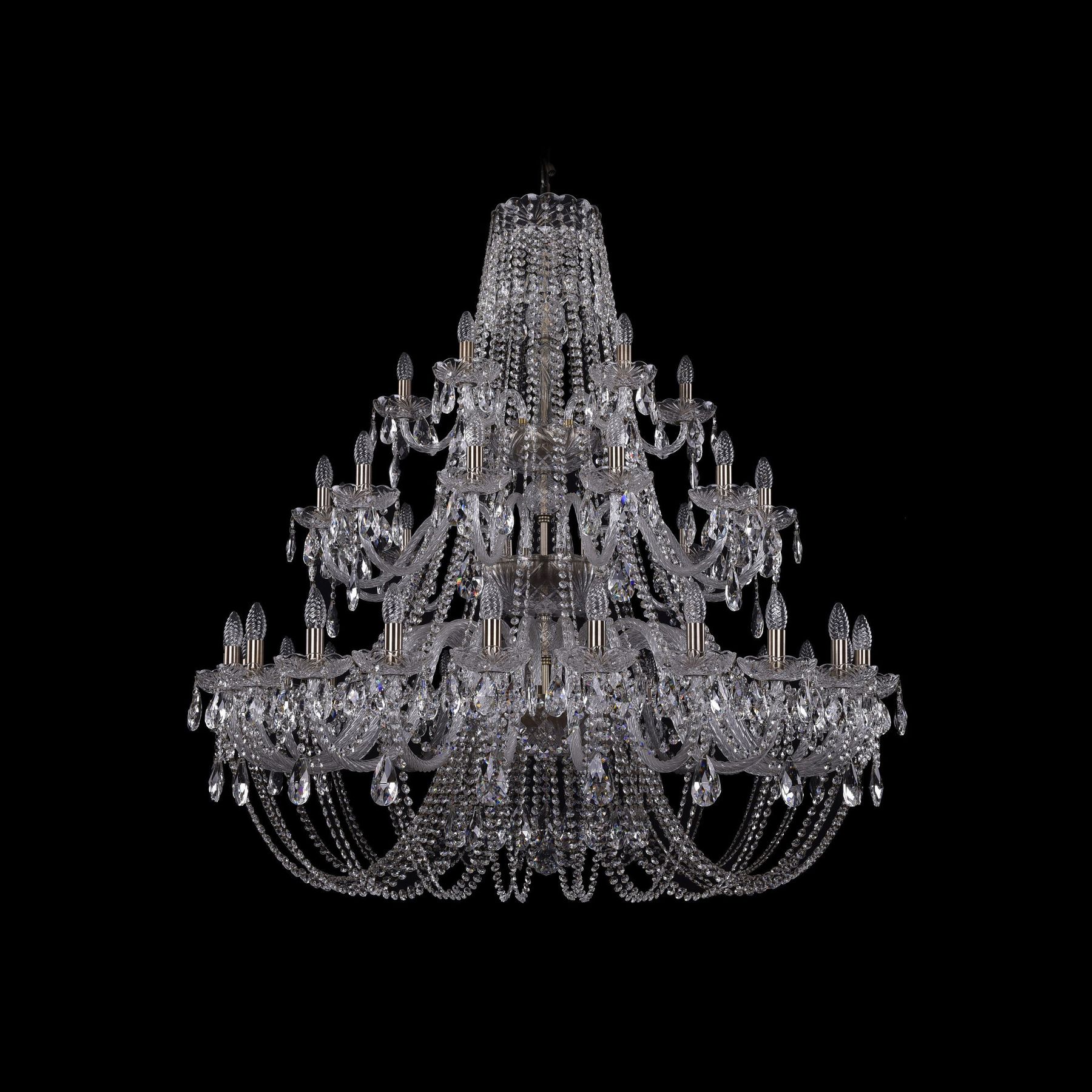фото Хрустальная люстра 1406/24+12+6/460/3d pa bohemia ivele crystal