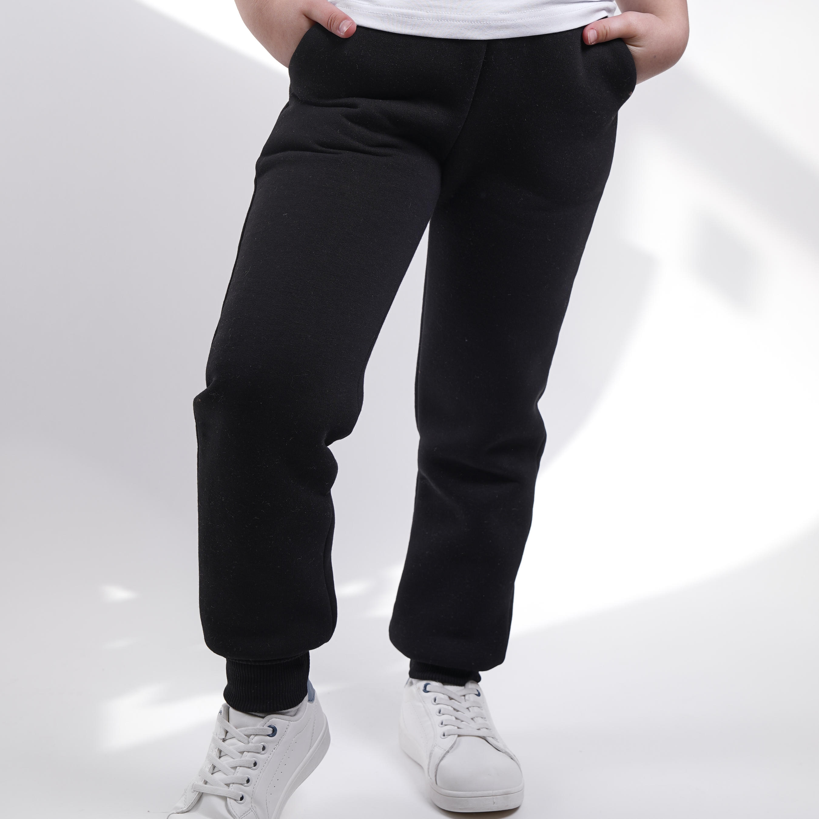 Брюки детские Rostik trousers, черный, 110