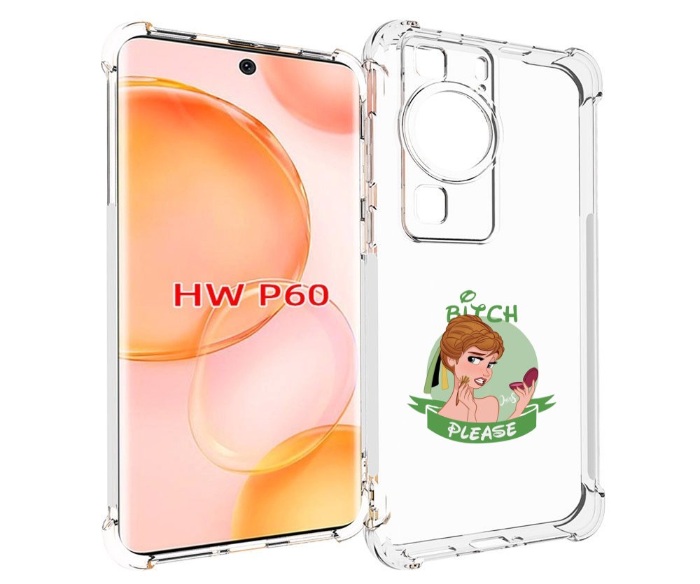 

Чехол MyPads принцесса-Анна женский для Huawei P60, Tocco
