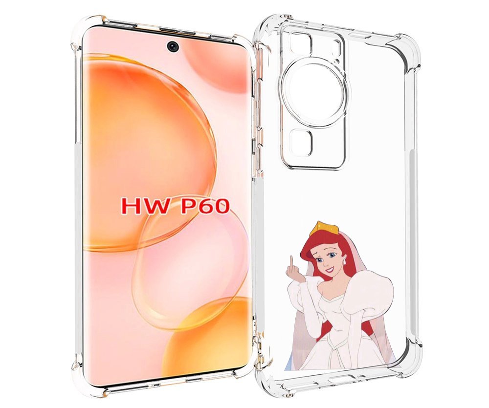 

Чехол MyPads принцесса-Русалочка-Ариель женский для Huawei P60, Tocco