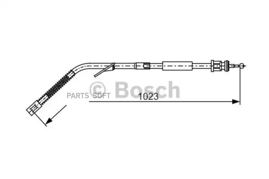 

BOSCH Трос ручника BOSCH 1987477125