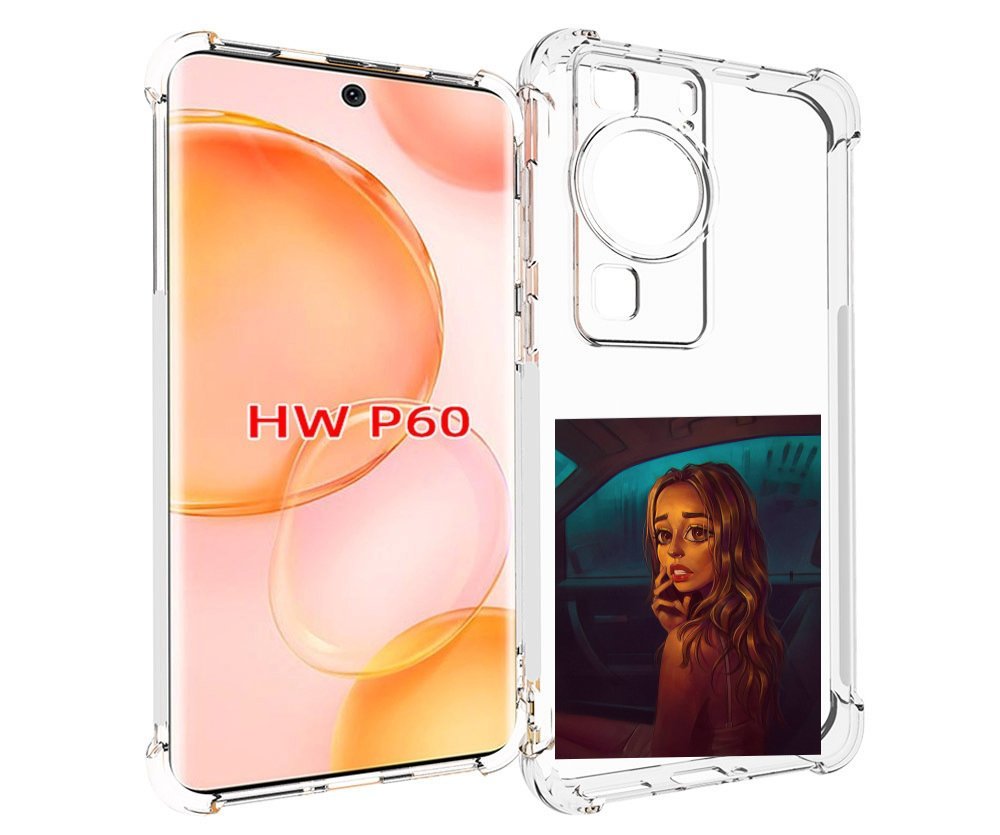 

Чехол MyPads пуп-невесты женский для Huawei P60, Tocco
