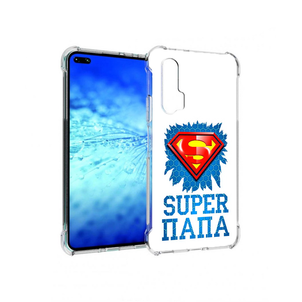 

Чехол MyPads Tocco для Huawei View 30 Pro Супер Папа (PT145237.17.165), Прозрачный, Tocco