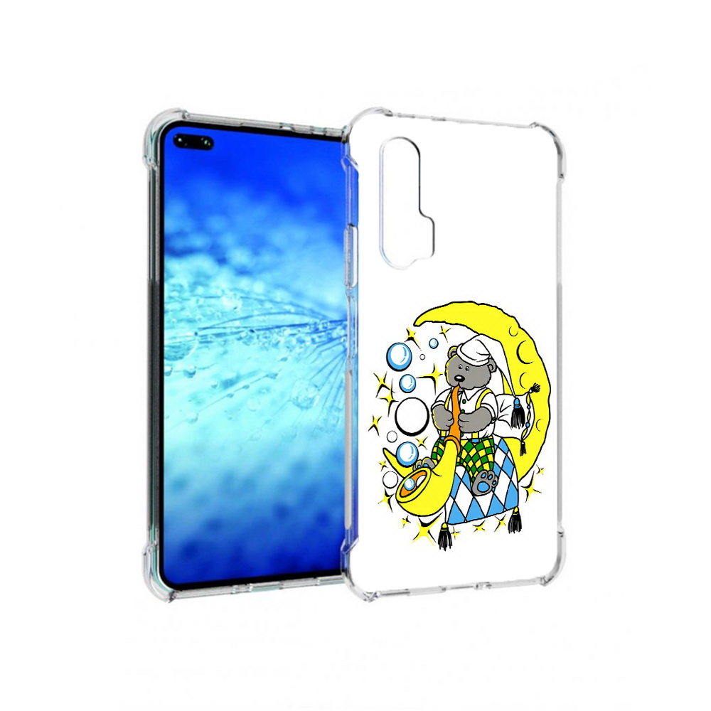 

Чехол MyPads Tocco для Huawei View 30 Pro Сырная луна (PT145237.17.167), Прозрачный, Tocco