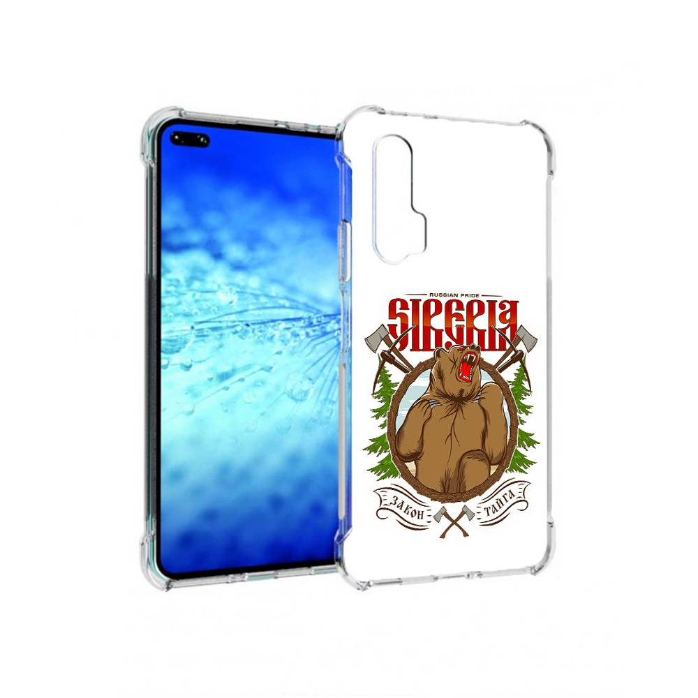 

Чехол MyPads Tocco для Huawei View 30 Pro Тайга (PT145237.17.168), Прозрачный, Tocco