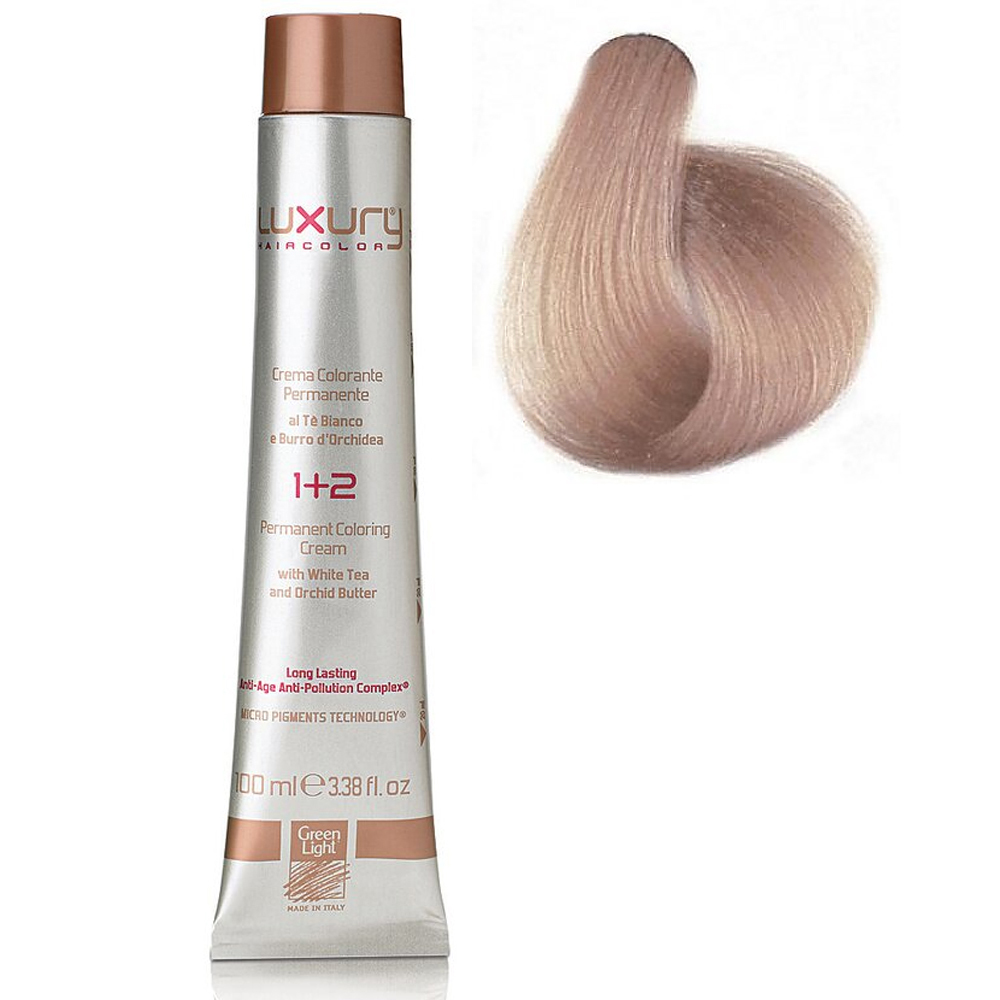 

Крем-краска Green Light Luxury Hair Color 11.2 Extreme Irise' Blond 100 мл