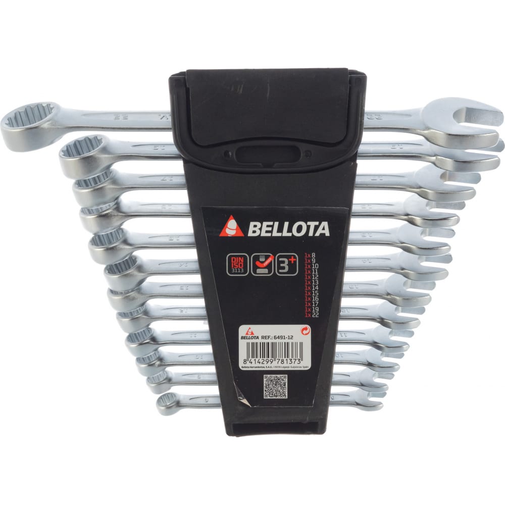Bellota Набор комбинированных ключей, 12 шт 649112