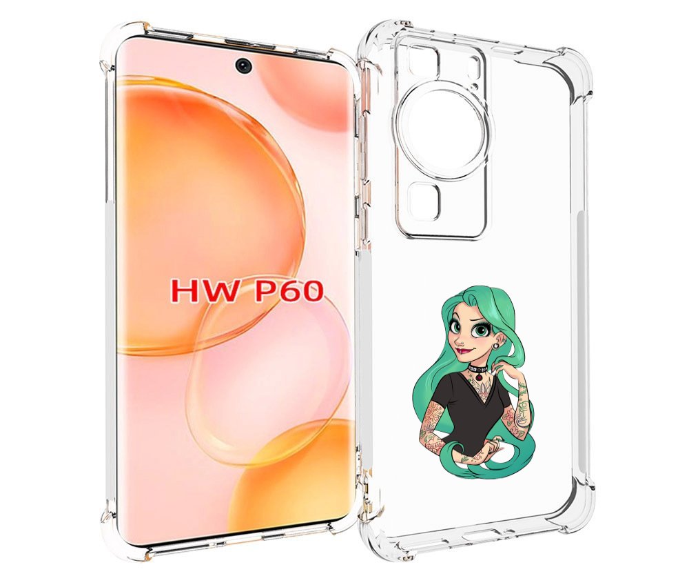 

Чехол MyPads рапунцель-в-тату женский для Huawei P60, Tocco