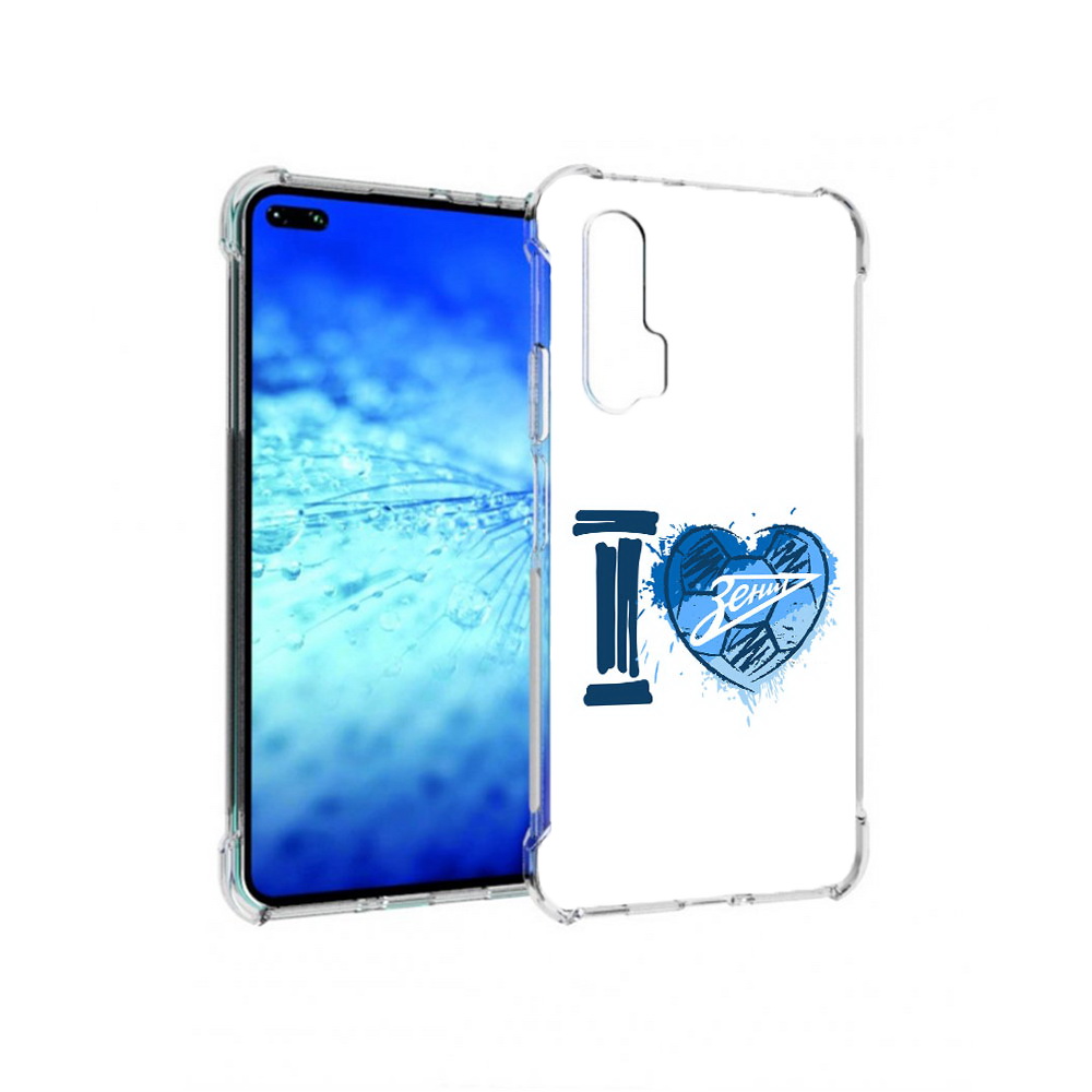 

Чехол MyPads Tocco для Huawei View 30 Pro ФК я люблю зенит (PT145237.17.186), Прозрачный, Tocco