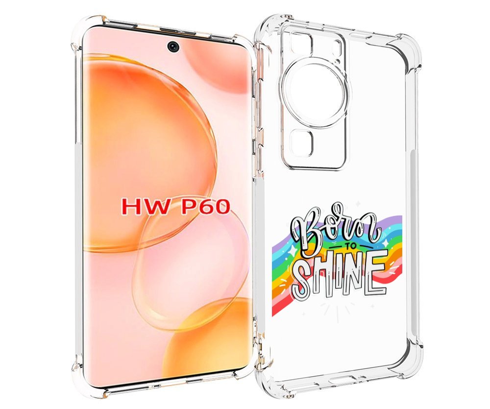 

Чехол MyPads рожден-чтобы-сиять для Huawei P60, Tocco