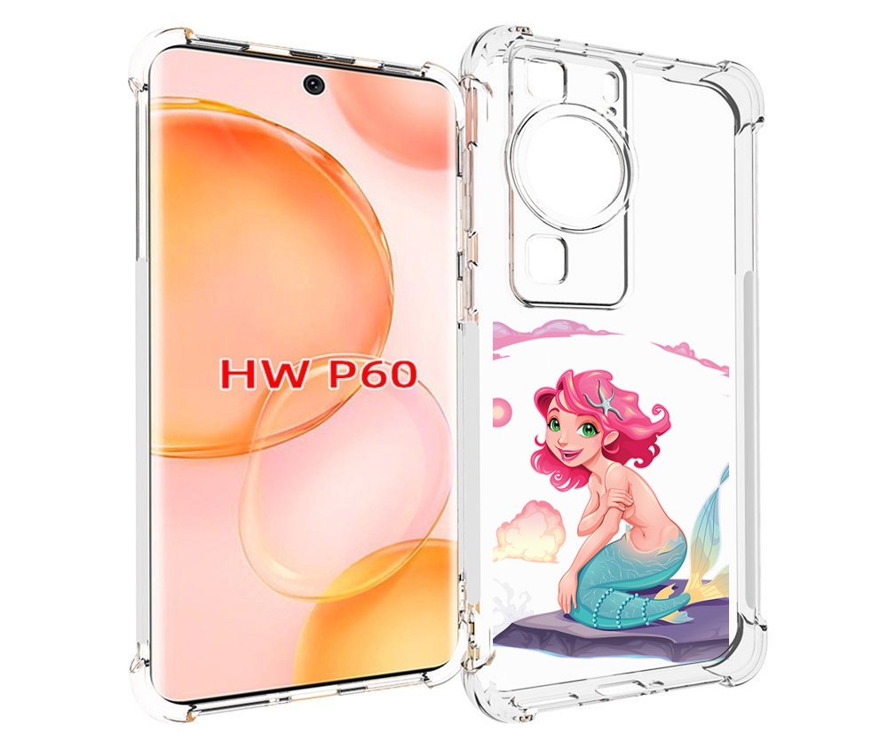 

Чехол MyPads русалочка для Huawei P60, Tocco