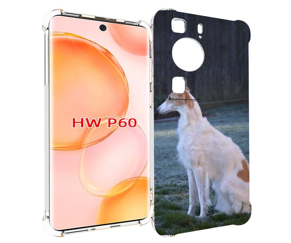 

Чехол MyPads русская псовая борзая для Huawei P60, Tocco
