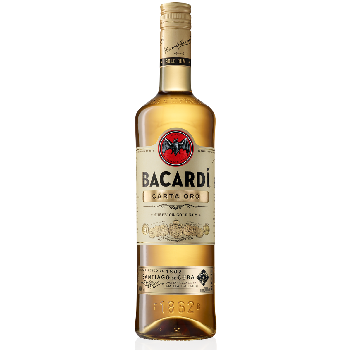 Ром Bacardi Carta Oro 0,5 л