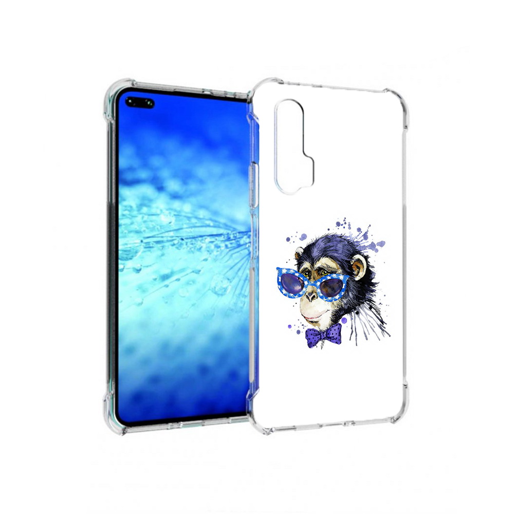 

Чехол MyPads Tocco для Huawei View 30 Pro акварельная обезьяна (PT145237.17.216), Прозрачный, Tocco