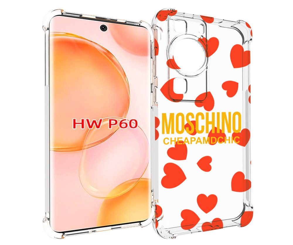 

Чехол MyPads сердца-москино для Huawei P60, Tocco