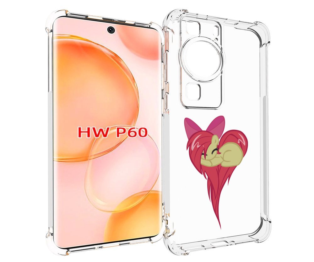 

Чехол MyPads сердце-из-пони для Huawei P60, Tocco