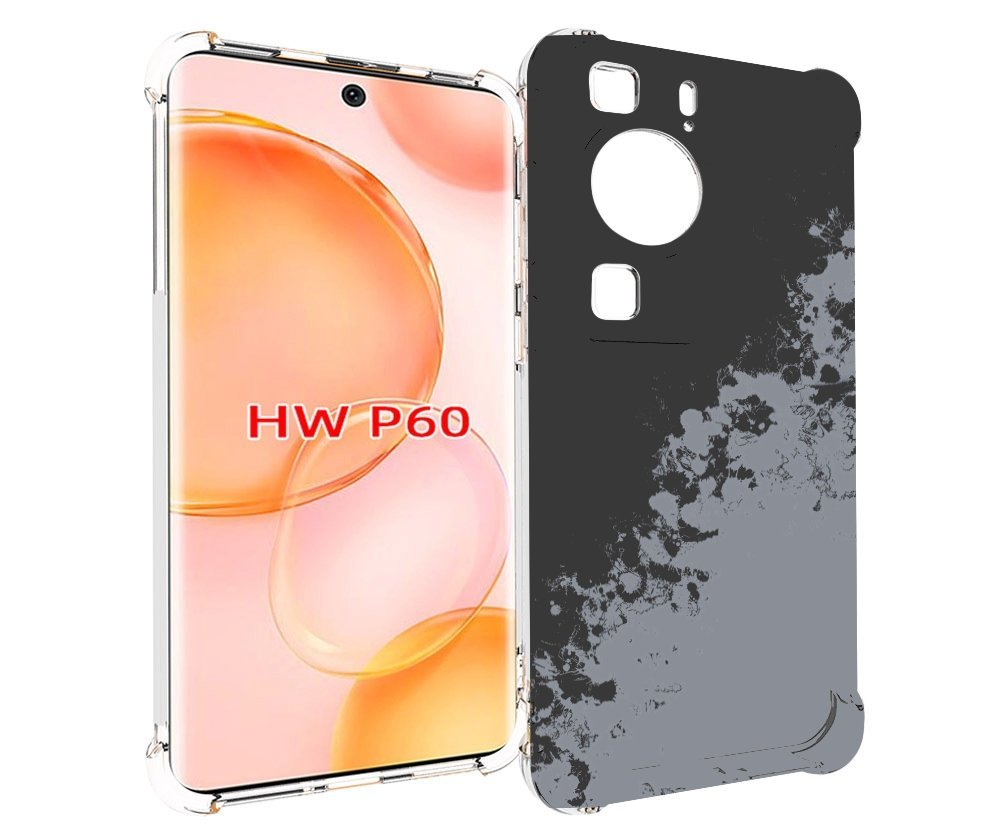 

Чехол MyPads серый-эстетичный для Huawei P60, Tocco