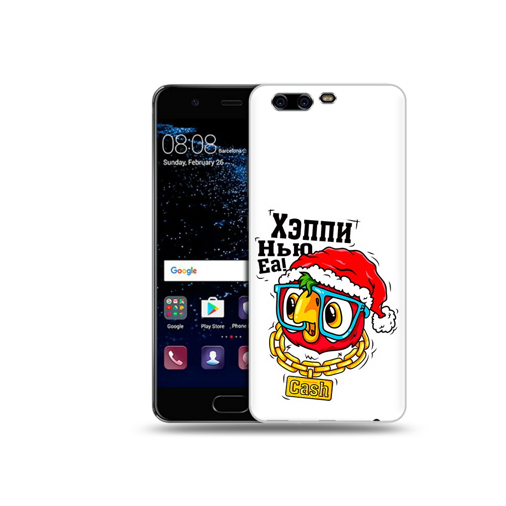 

Чехол MyPads Tocco для Huawei P10 Хэппи нью еа (PT60870.50.196), Прозрачный, Tocco